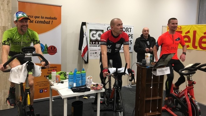 Record du monde à Boulogne: déjà plus de 500km pour Frédéric Bellanger  !