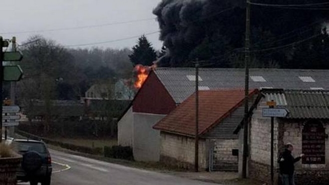 Gros incendie à Zoteux !