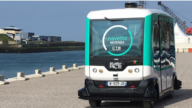 Boulogne: Morinéa, la navette autonome sans chauffeur est en test