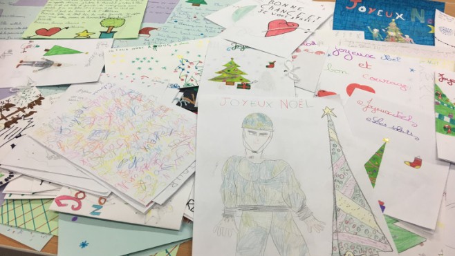 Pour Noël, les élèves de Wimereux envoient des lettres aux soldats français !