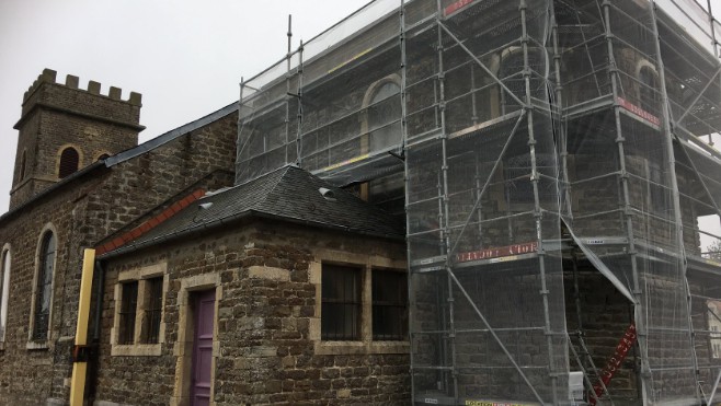 Un chantier d’insertion Créactif rénove une église à Outreau !