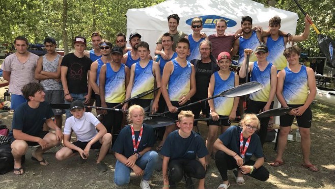 Canoë-kayak : 10 médailles pour le BCK aux championnats de France