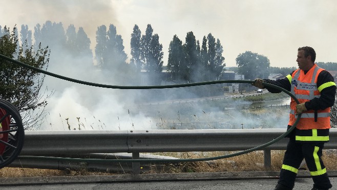 Plusieurs incendies sur la Côte d'Opale aujourd'hui