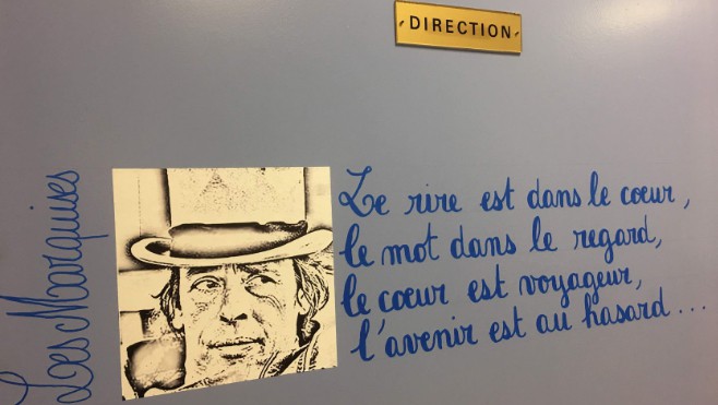 France Brel, la fille du chanteur est à Outreau ce soir.