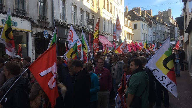 Manifestation sociale : 400 personnes à Calais, autant à Boulogne