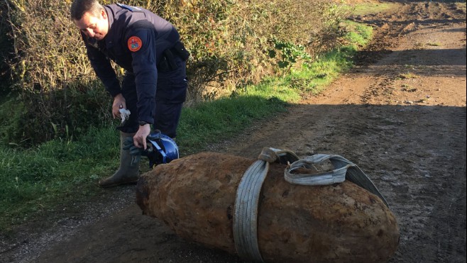 Equihen-plage : une bombe de 500 kilos neutralisée !