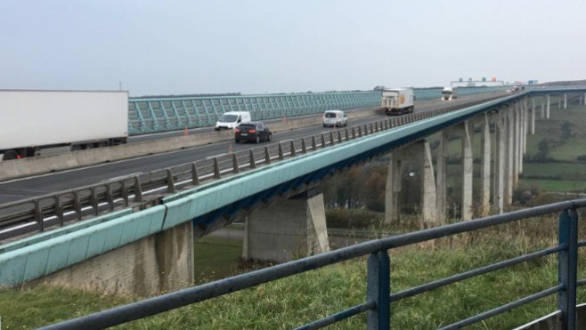 Boulonnais : le viaduc de l'A16 fermé pour les deux prochaines nuits