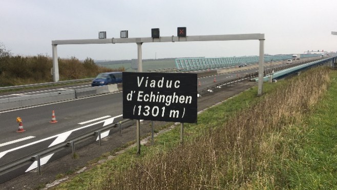 L’A16 ne sera pas fermée cette nuit pour le chantier du viaduc d'Echinghen