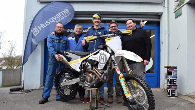 Enduropale : la reprise pour le boulonnais de 23 ans Arthur Ringot !