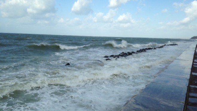 Tempête Freya : rafales de vent à 129km/h au Cap Gris Nez