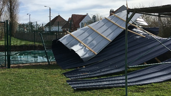 Tempête Freya : fin de l'alerte orange, quelques dégâts à signaler