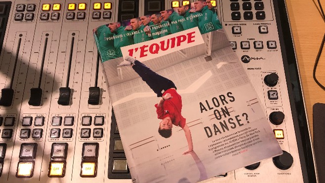 Breakdance : Martin Lejeune en Une de L'Equipe Magazine