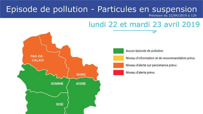 Nouvelle journée de pollution dans le Nord et le Pas-de-Calais