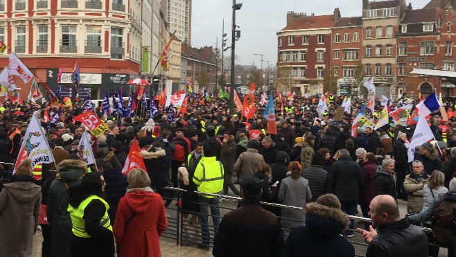 Retraites : la mobilisation a battu son plein sur la Côte d'Opale et en Baie de Somme