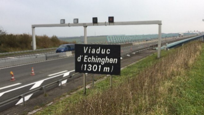 Sur l'A16, l'ensemble des voies du viaduc d'Echinghen vont rouvrir ce mardi