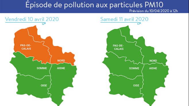 Nouvel épisode de pollution dans le Nord, le Pas-de-Calais et la Somme