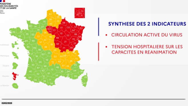 Carte déconfinement : les Hauts-de-France passent du rouge à l'orange