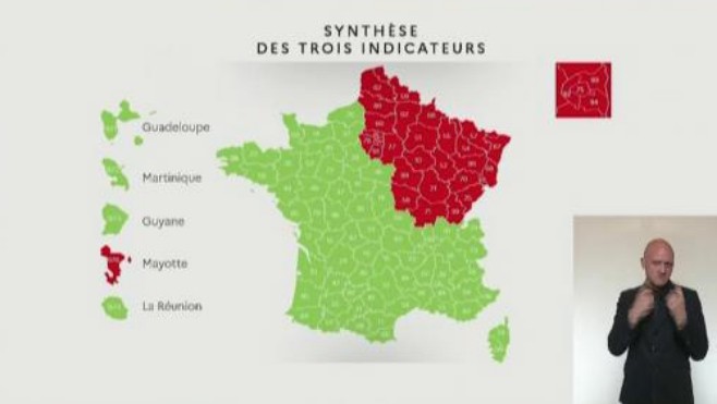 Les Hauts-de-France en rouge. Le gouvernement dévoile les détails du plan de déconfinement 