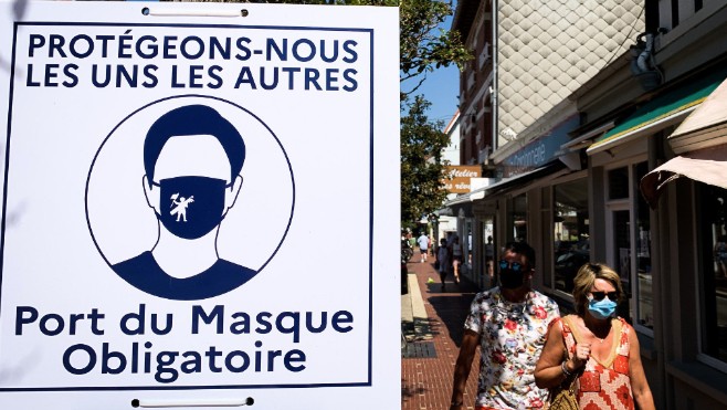 Masque obligatoire ou 135 euros d'amende dans les zones concernées !