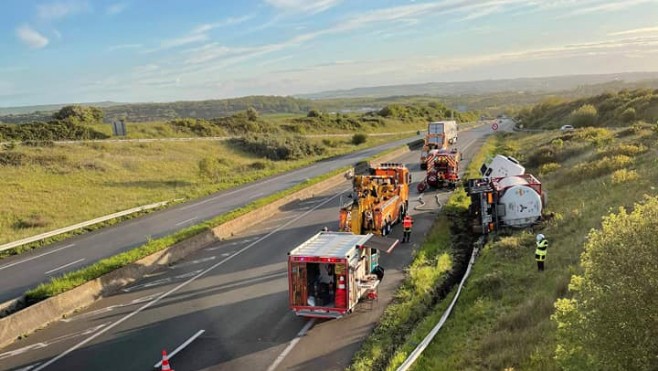  Réouverture de l’A16 à hauteur de Wacquinghen dans le sens Boulogne-Calais