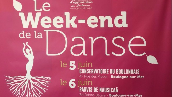 C'est le week-end de la danse à Boulogne.