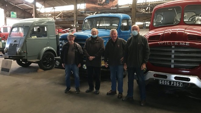 A Desvres, l'association du conservatoire des poids-lourds cherche un nouvel hangar... 