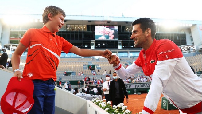 Un boulonnais salué par Djokovic!