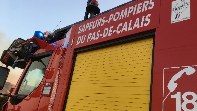 Boulogne sur mer : un homme hospitalisé après un incendie d'appartement. 