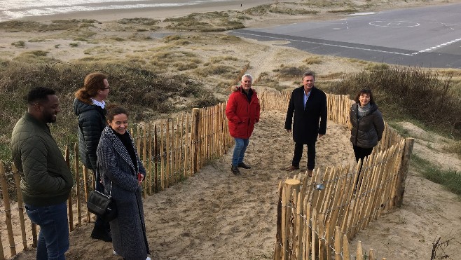 Le Portel: un nouveau sentier du littoral pour descendre du Mont de Couppes. 