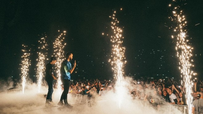 Big Flo et Oli à Boulogne, le 17 juillet, pour le Festival de la Côte d'Opale