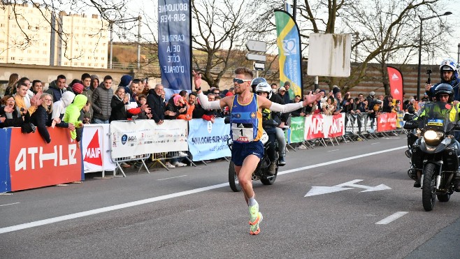 A Boulogne sur mer, Jimmy Gressier bat son propre record sur le 10 km !