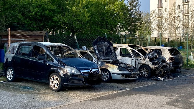 Boulogne-sur-mer : 4 voitures incendiées cette nuit dans le quartier du Chemin Vert