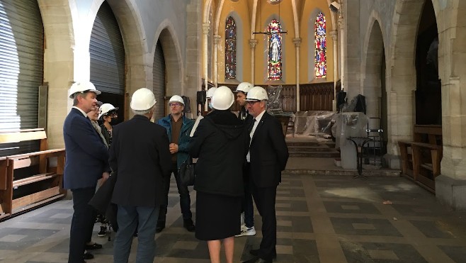 Encore 7 mois de travaux pour l'église de Wimereux. 