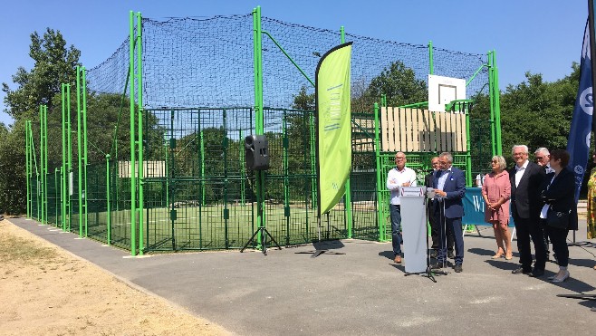 A Wimereux, la forêt des enfants a été réaménagée.