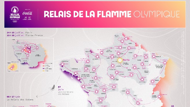 En 2024, la flamme olympique traversera les Hauts de France.