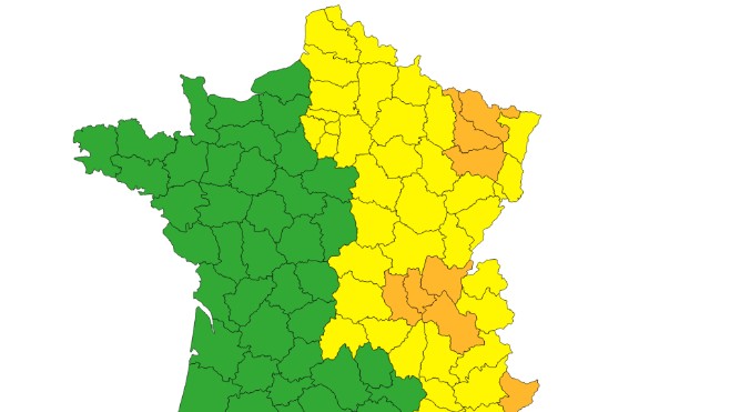 Alerte jaune aux orages dans les Hauts-de-France