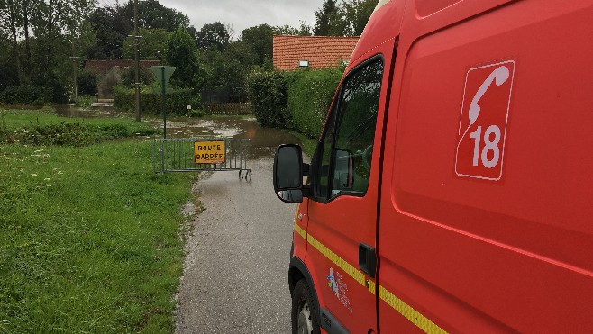 Inondations et accidents en série ce matin à cause des fortes pluies.