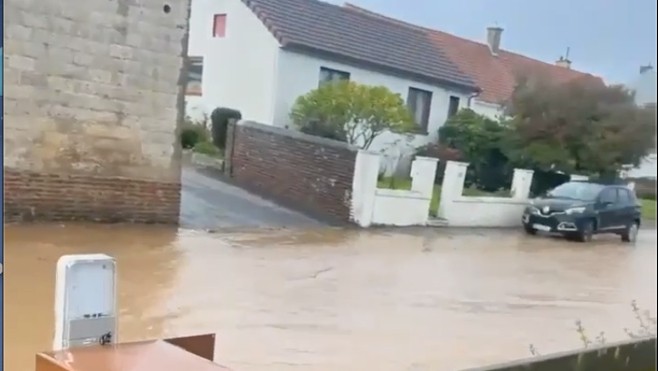 Des inondations ont touché le calaisis et le boulonnais samedi matin. 