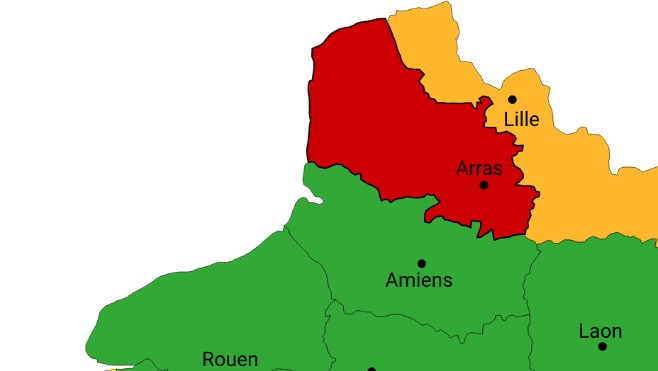 Le Pas-de-Calais en vigilance rouge crues