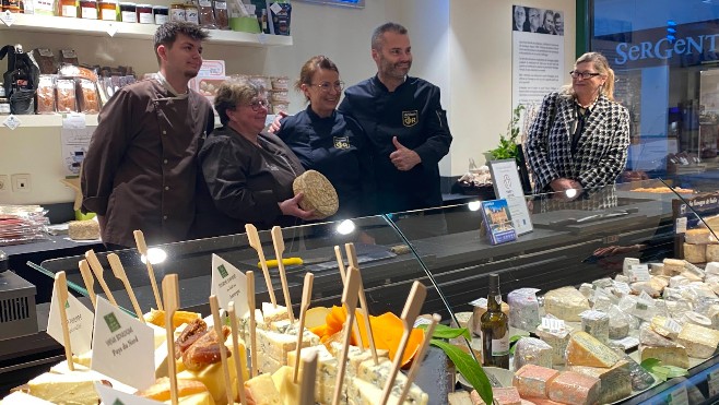 Un prix de l'innovation pour la fromagerie Philippe Olivier à Boulogne sur mer !