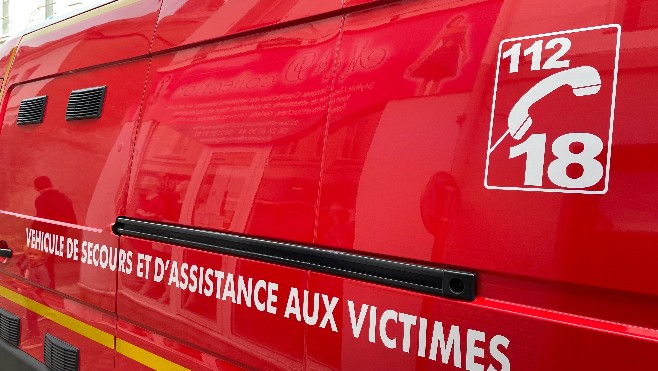 Boulogne-sur-mer: un piéton en urgence absolue aprés avoir été renversé par une camionnette rue Thiers