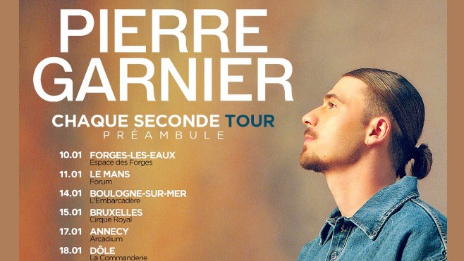 Pierre Garnier en concert à Boulogne en janvier 2025. 