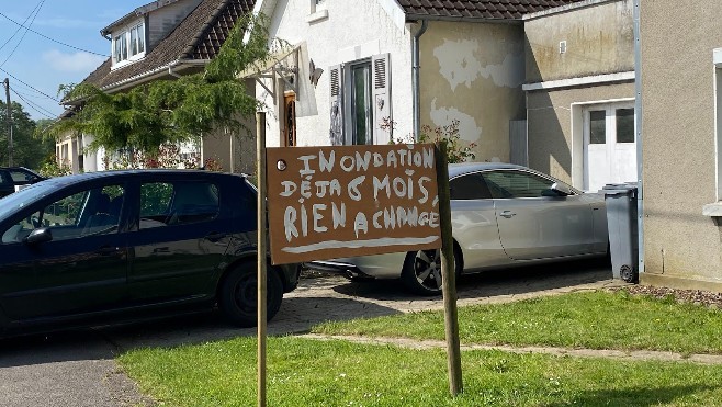 A Hesdigneul Les Boulogne, les habitants demandent des actes, 6 mois après les inondations. 