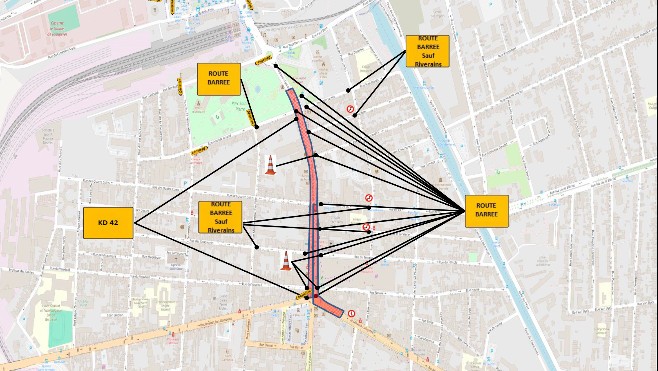 Calais : travaux de nuit la semaine prochaine boulevard Jacquard et rue Royale