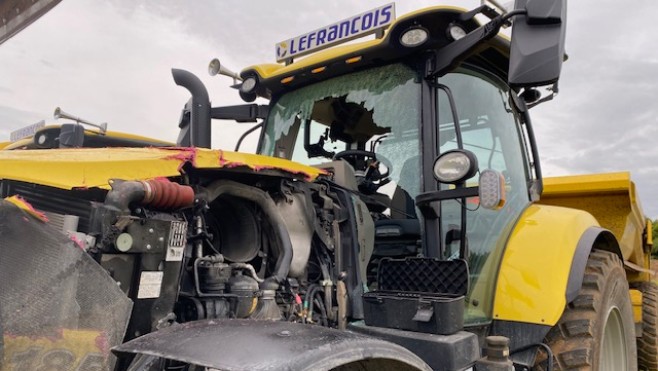 Dépôt de plainte après des dégradations sur un chantier à Rang-du-Fliers