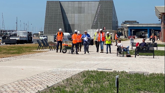 Boulogne sur mer : le site de l'Eperon s'ouvre à la promenade et donne une nouvelle place au quartier République !