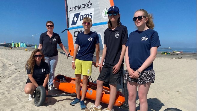 5 boulonnais aux championnats du monde de Char à voile !