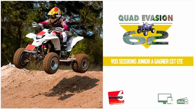 Gagnez votre session de quad enfant avec Quad Evasion