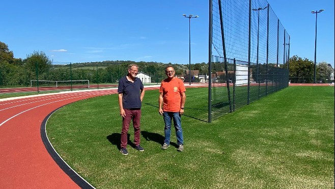 Saint-Etienne-Au-Mont en fête, inaugure son nouveau complexe sportif de la Cachaine ! 