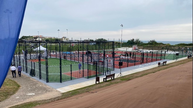 Au Portel, un nouvel espace sportif est en accès libre au Parc de la Falaise !